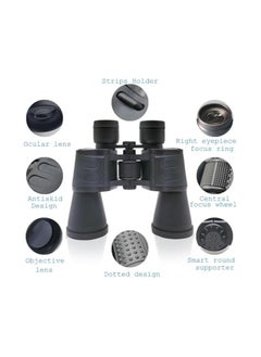 Generic Professional Telescope Binoculars with Pouch | HD Vision Adults Long Distance for Bird Watching, Sightseeing, Wildlife Trekking (Black,1-Pcs)  - Image 2