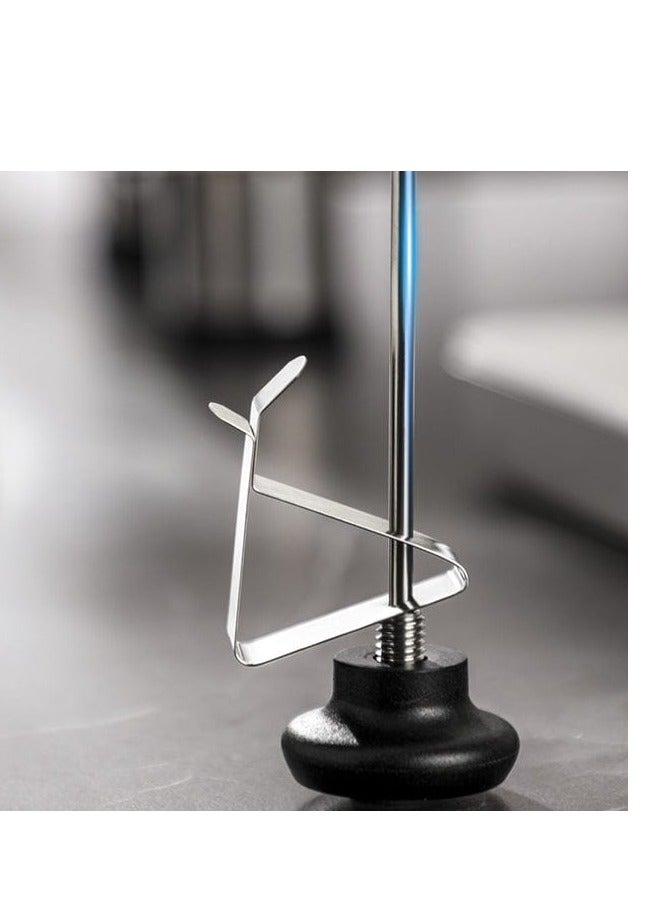 زيروهيرو مقياس حرارة ZeroHero للقهوة والحليب - مصنوع من الفولاذ المقاوم للصدأ 304، نطاق قياس 0-100 درجة مئوية، حلقة حماية من السيليكون، تصميم بدون بطاريات لتحكم دقيق في التخمير - Image 3