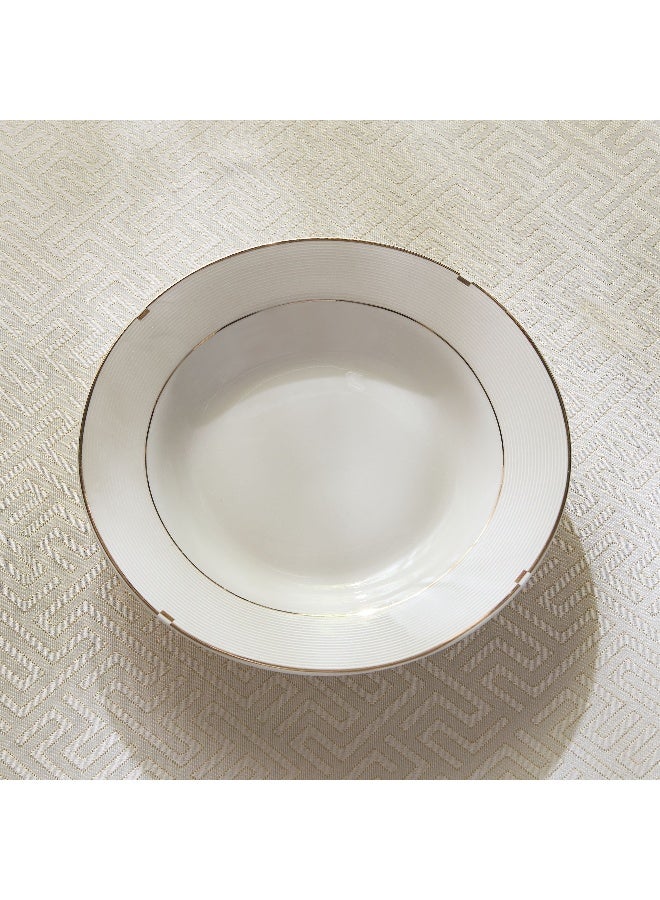 Home Box Gold Rib Soup Plate - 20 cm - Image 2