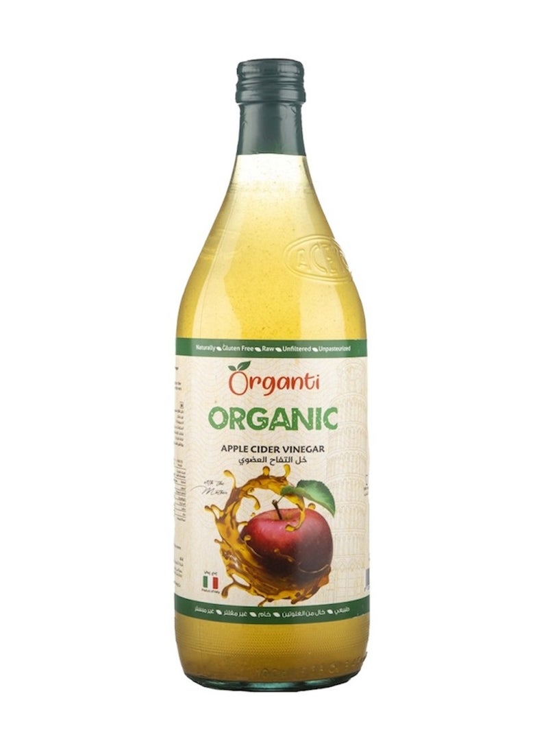 Organti Organic Raw Apple Vinegar 1L  - Image 1