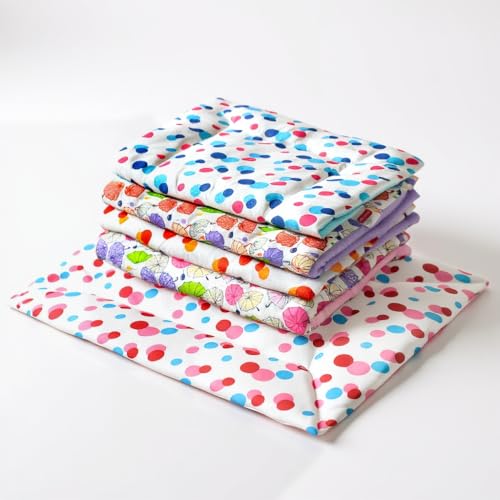 VParents Cotton Crib Sheet for New Born Baby, Soft Cotton Godadi Set for Baby, Godari Bedding Set of 5, Multicolor - Image 1