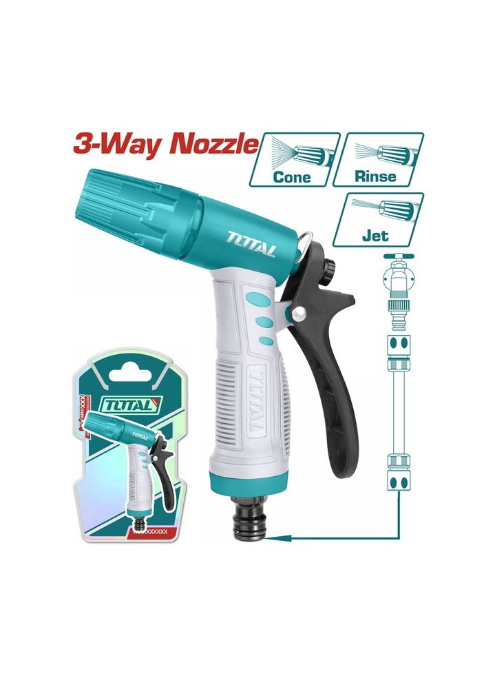 TOTAL Garden spray gun 3 shapes