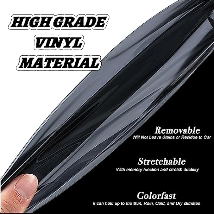 rayihni Precut Tail Light Tint Overlay Kit Film Fit For Kia K5 2021 2022 Taillights Light Cover With Gloss Dark Smoke Wrap Vinyl Decals Exterior Parts And Accessories Full Taillight - Image 3