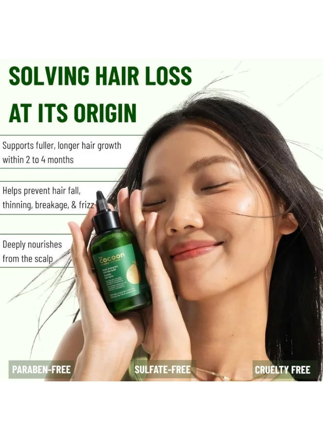 The Cocoon Original Vietnam 310 ml The Cocoon Original Vietnam Pomelo Hair Tonic, Anti Hair Loss Treatment, Hair Growth Serum, Softening Hair Care, Scalp Nourishing Tonic, Vegan Beauty, ELLE Beauty Award Winner, Natural Hair Oil,  | Best Price UAE
