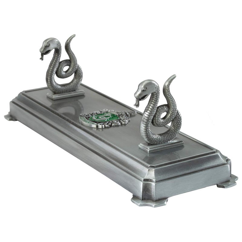 The Noble Collection Harry Potter Slytherin House Wand Stand - Image 1