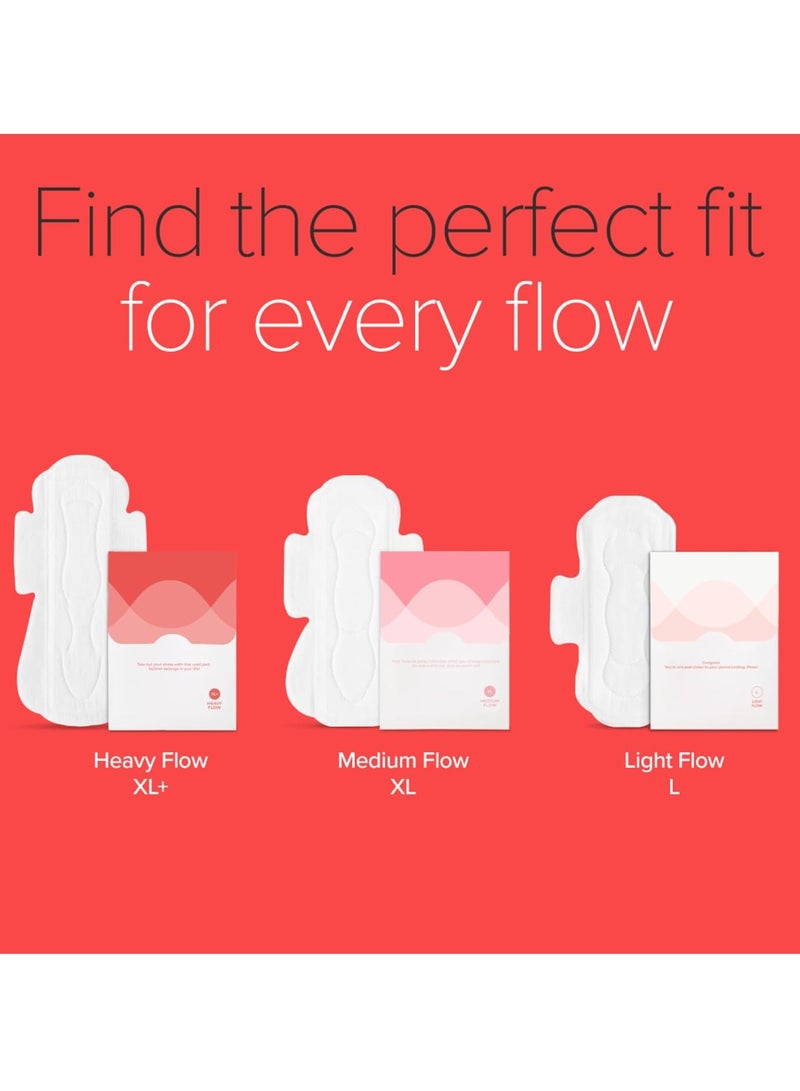 Nua Complete Comfort Sanitary Pads - Designed for Sensitive Skin | Pack of 50 pads for Heavy flow, with Disposal covers | Zero Irritation | Comfortable All-Day Protection | Ultra-Thin | Super Absorbent | No rashes | 50% Wider Back | 100% Toxic-Free, Dermatologically Tested - Image 5