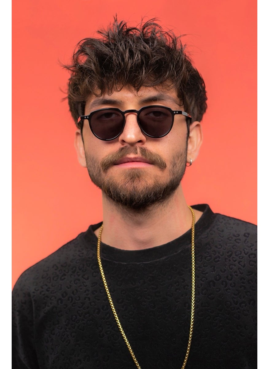 Focus On Wilson Black Smoked Sunglasses  - Image 3