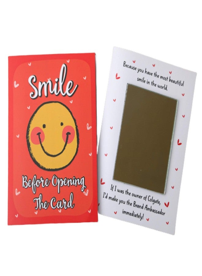Oye Happy Emoji Face Greeting Card ,Cute and Cheesy Card for Birthday-1Piece - Image 3