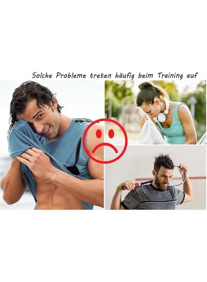 عصابة رأس عريضة للنساء، عصابة رأس كبيرة جدًا، إكسسوارات شعر بعقدة ملتوية (ازرق) - Image 3