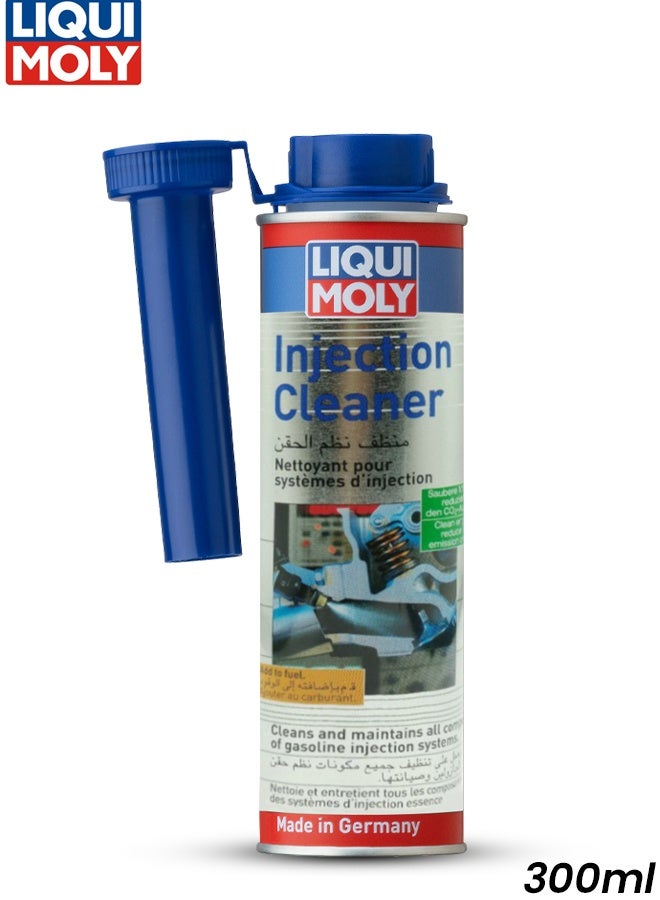 LIQUI MOLY Injection Cleaner (8361) 300ml - Premium Gasoline Fuel System Treatment - Effectively Cleans Injectors & Valves, Removes Deposits, Boosts Engine Power, Eliminates Jerks, Extends Engine Life - Image 1