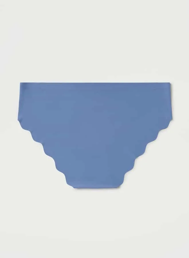Splash FAV Scallop Detail Briefs with Elasticated Waistband