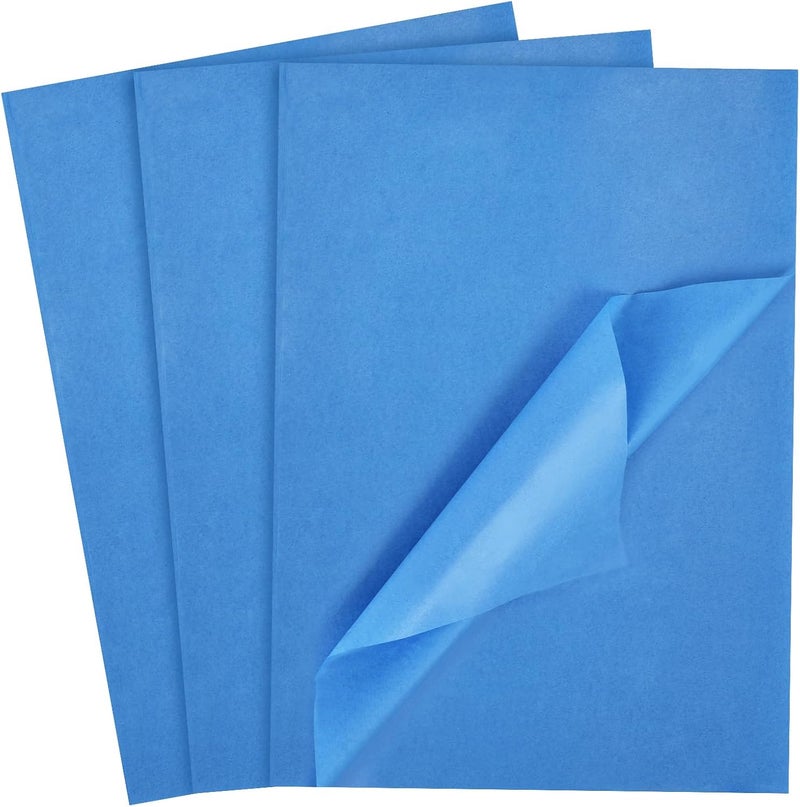 Koogel 330 Sheets Tissue Paper Bulk, 14 x 10 Inch Blue Gift Wrapping Tissue Paper for Wedding Birthday DIY Crafts Art Project - Image 1