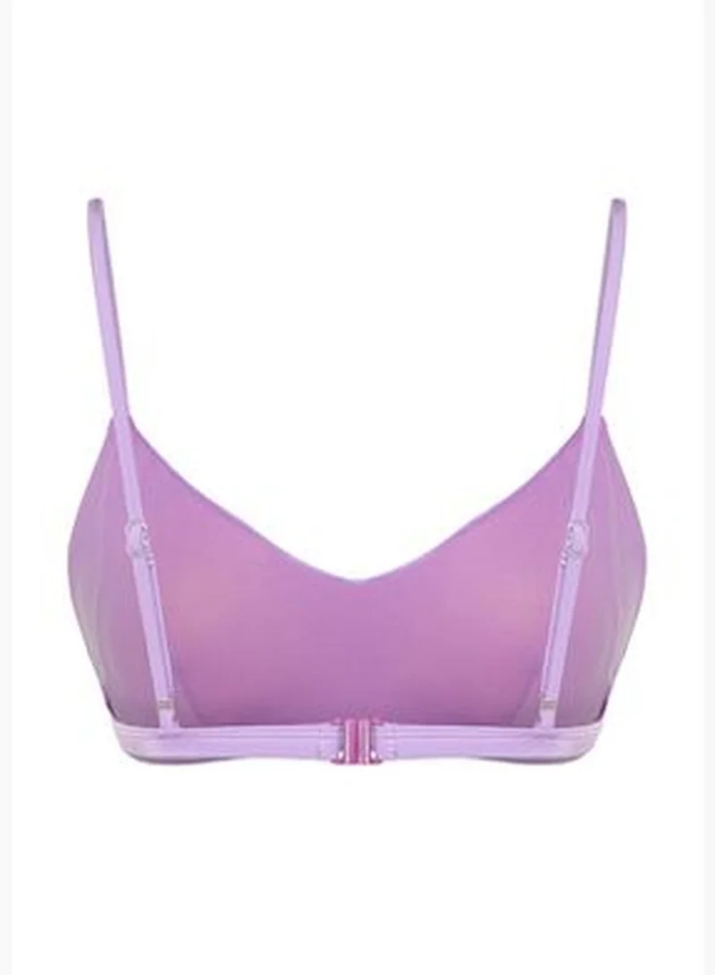 trendyol Lilac Bralette Bikini Top TBESS21BU0104