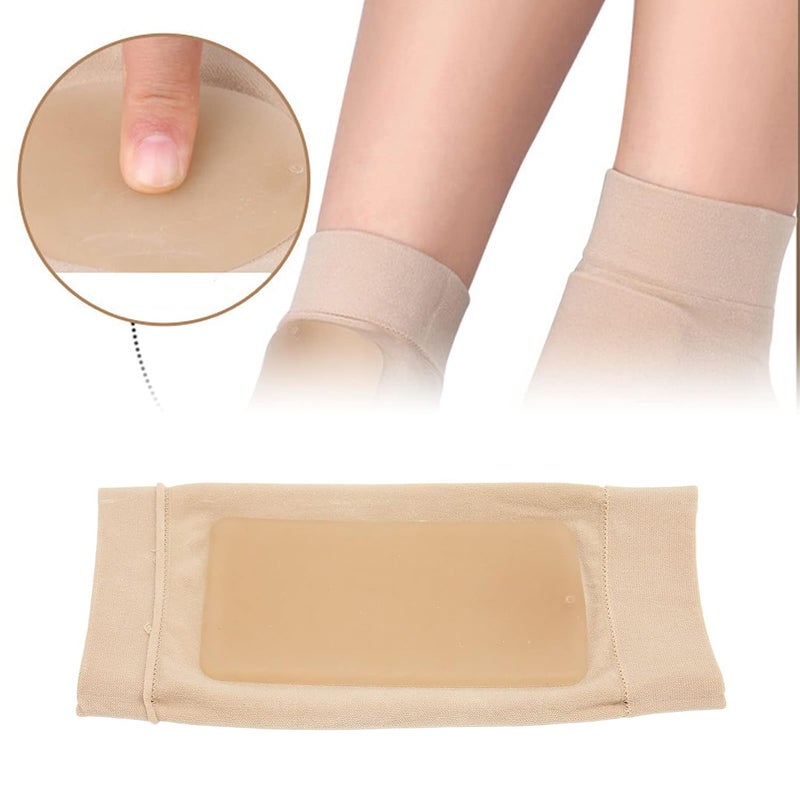 كلاراكو كلاركوا، واقي كعب أخيل، جورب لحماية عظم الكاحل، كم جل ضاغط مبطن ناعم للجنسين لعلاج التهاب الجراب والتهاب الأوتار (19 × 9 سم) - Image 5
