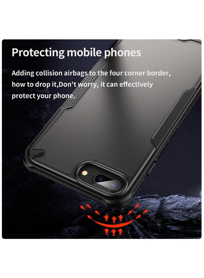 erorex Case For iPhone 8 Plus Armor Glaze PC Hybrid TPU Phone Case - Image 4