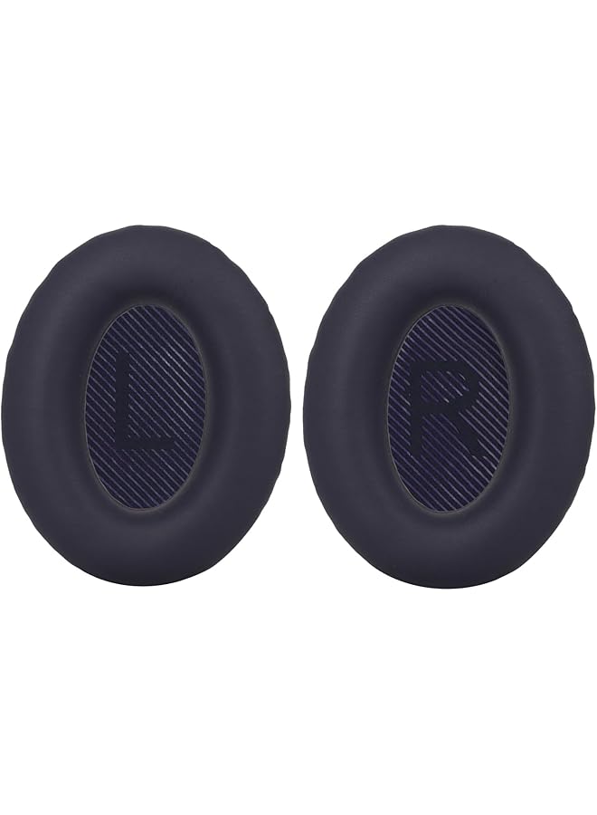 erorex Protien Leather Cushions Replacement Ear Pads Compatible With Bose Quietcomfort 35 Qc35 & Quietcomfort 35Ii Qc35Ii Headphones Dark Blue - Image 2
