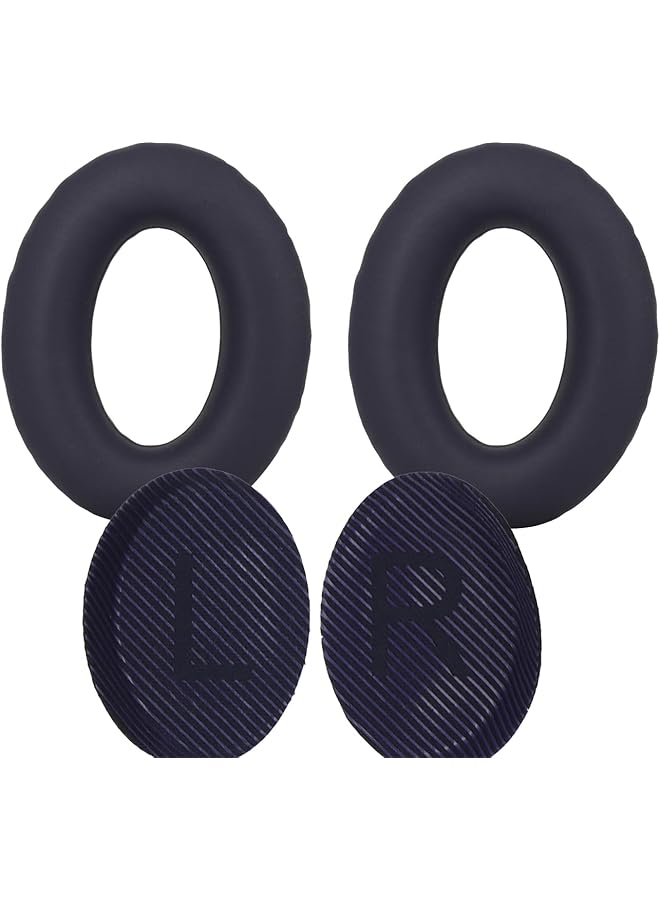 erorex Protien Leather Cushions Replacement Ear Pads Compatible With Bose Quietcomfort 35 Qc35 & Quietcomfort 35Ii Qc35Ii Headphones Dark Blue - Image 4