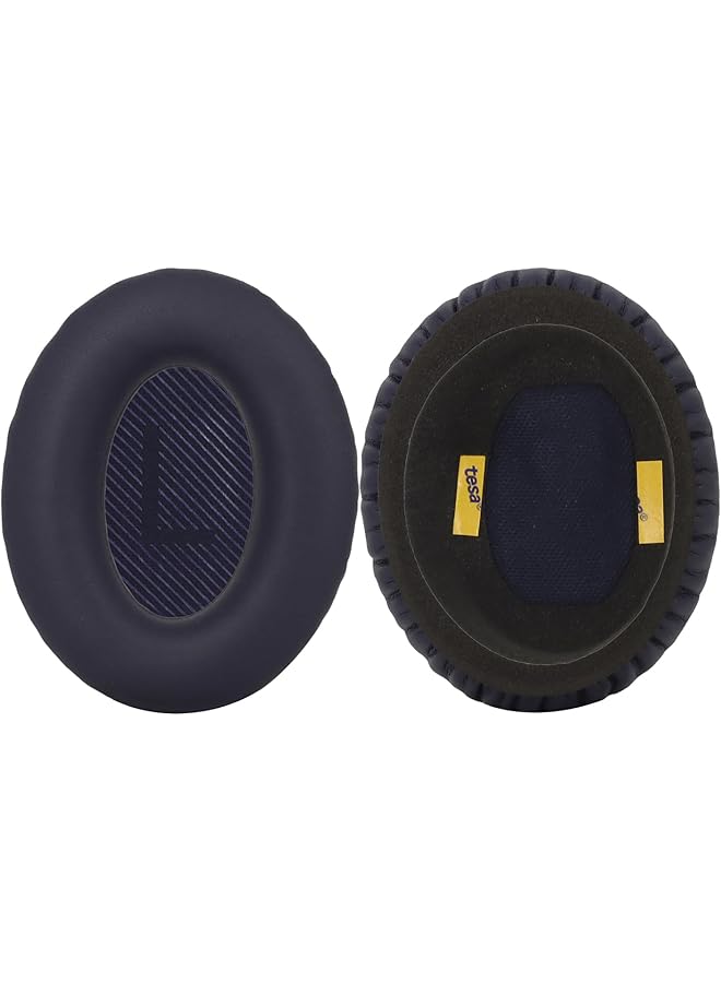 erorex Protien Leather Cushions Replacement Ear Pads Compatible With Bose Quietcomfort 35 Qc35 & Quietcomfort 35Ii Qc35Ii Headphones Dark Blue - Image 3