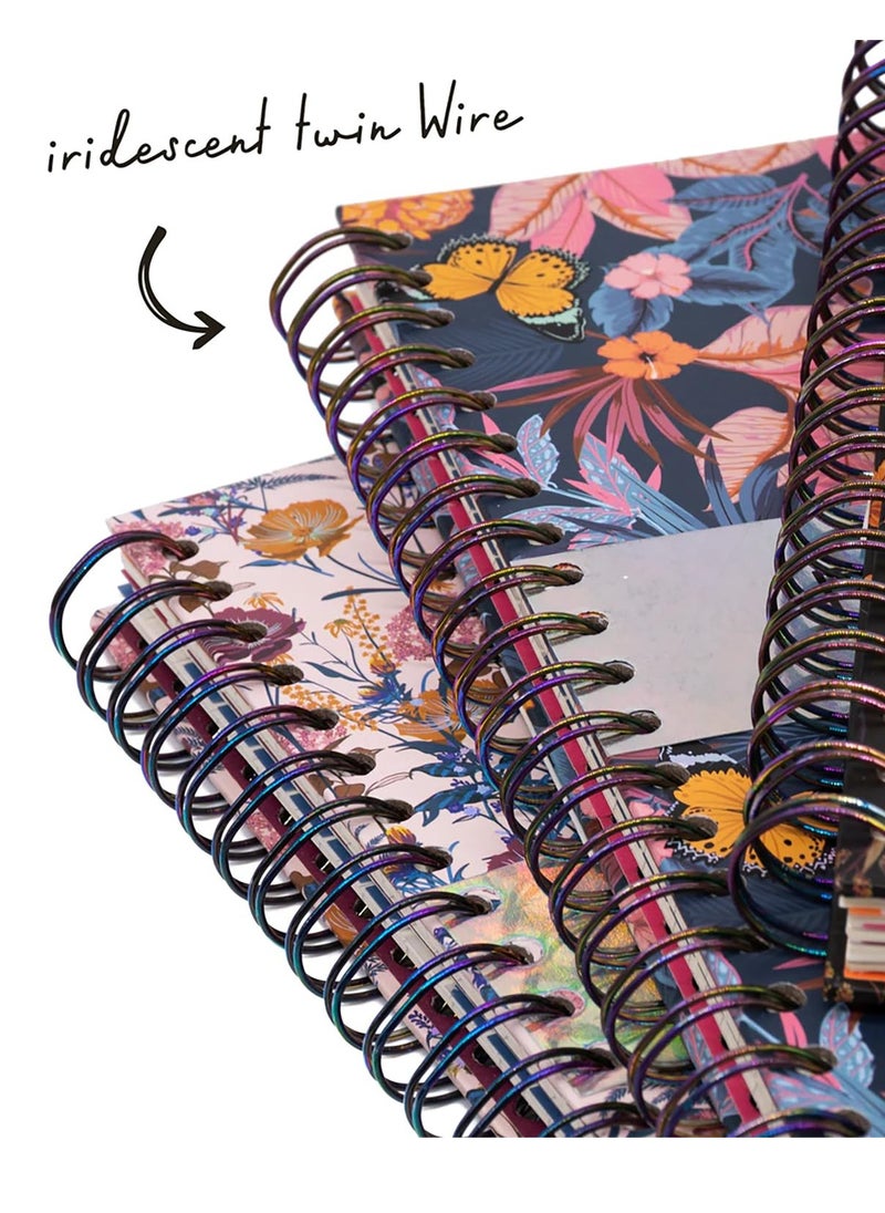 Pukka Pad - B5 Size Bloom Hardcover Notebooks With Elastic Closure - Image 1