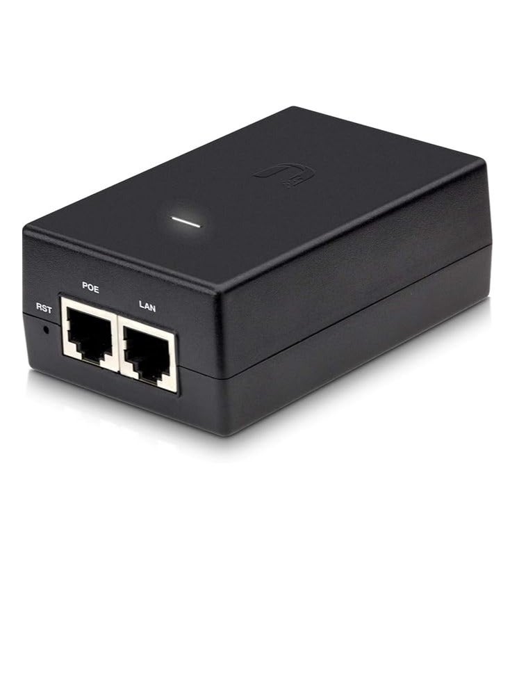 Ubiquiti Networks محول Ubiquiti Networks POE-24-12W-G (إيثرنت جيجابت، أسود، CE، FCC، IC، UL، 24 فولت، 100-240 فولت، 50/60 هرتز) - Image 1