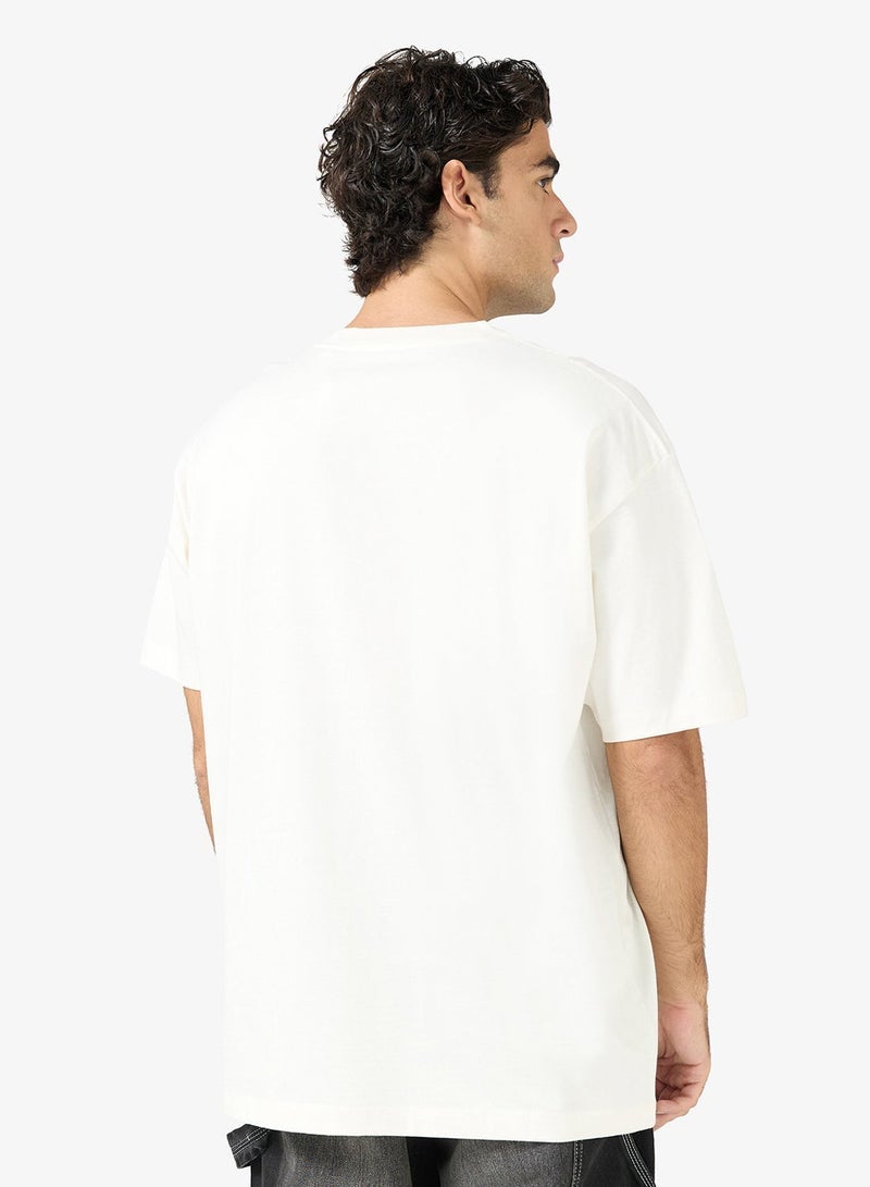 GUESS Casual Crew Neck Oversized T-Shirt - Image 2