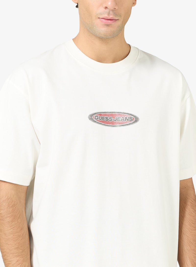 GUESS Casual Crew Neck Oversized T-Shirt - Image 3