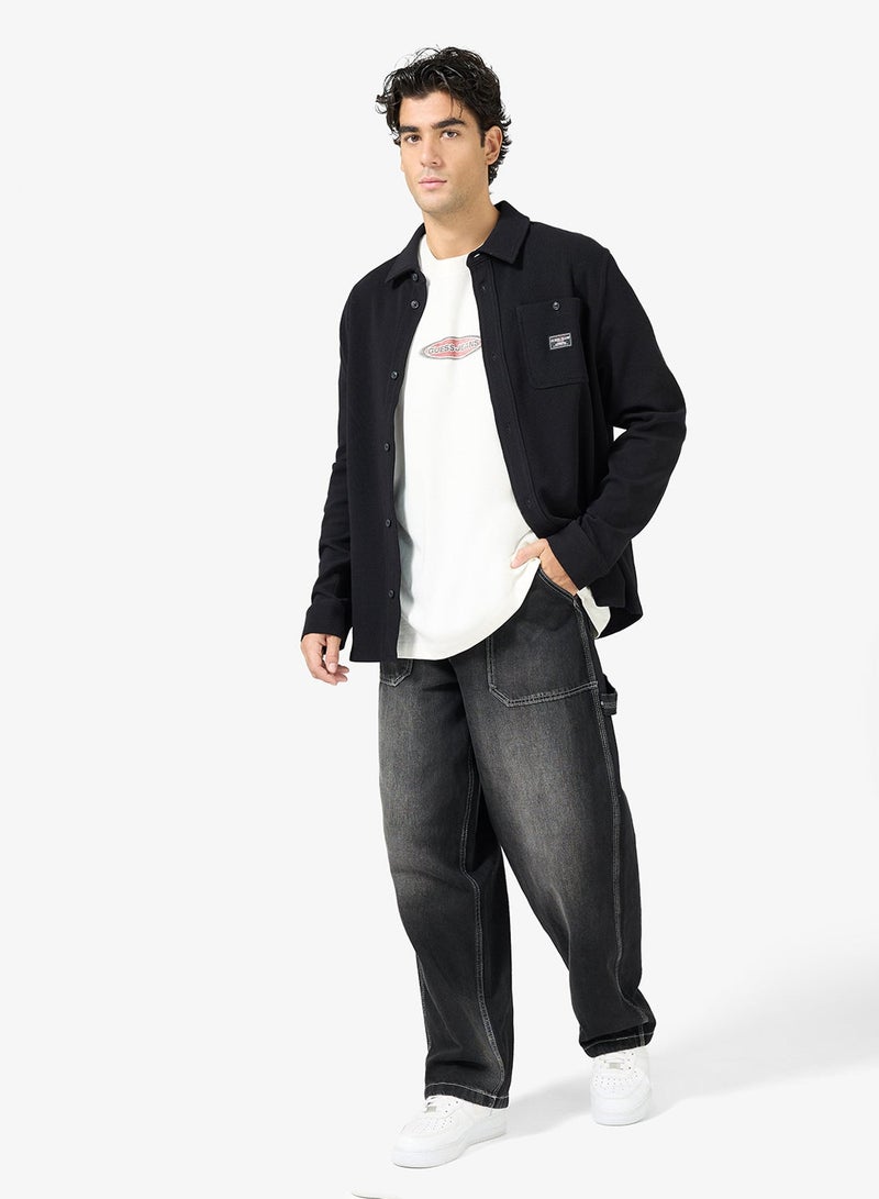 GUESS Casual Crew Neck Oversized T-Shirt - Image 4