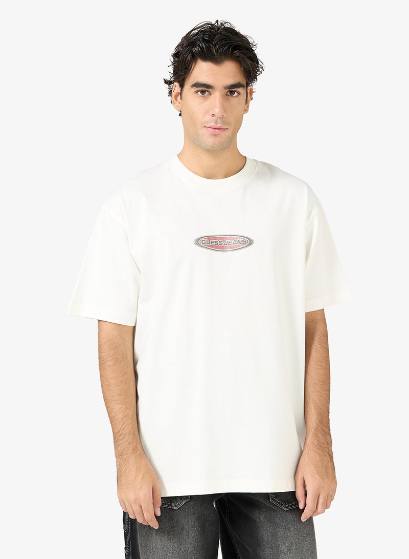 GUESS Casual Crew Neck Oversized T-Shirt - Image 1