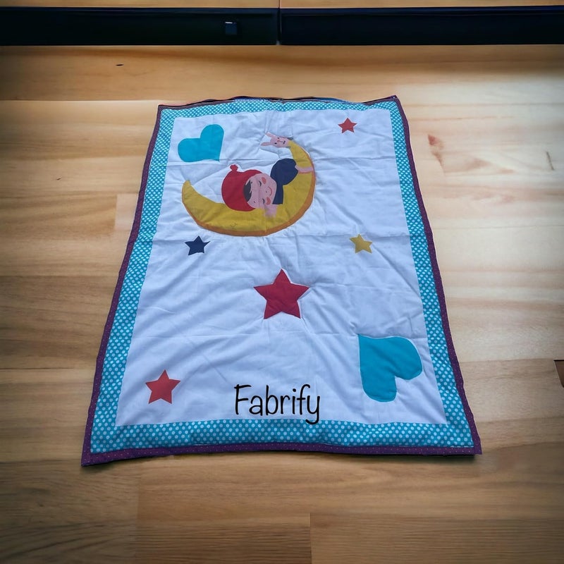 Fabrify 100 Cotton Baby Printed Mattress Godadi Rilka Bed Crib Cot Sheet Design 8 70x50 - Image 3