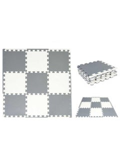 Bumble & Bird Bumble & Bird - BabySafe Play Mat - Grey & Cream - 9pc - Assorted 1 Set  - Image 4