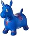 AppleRound Inflatable Rideon Bouncy Animal Hopper  Horse Cow or Unicorn  Kids Space Hopper Bouncer with Hand Pump  Jumping Toy for IndoorOutdoor Play - Image 4