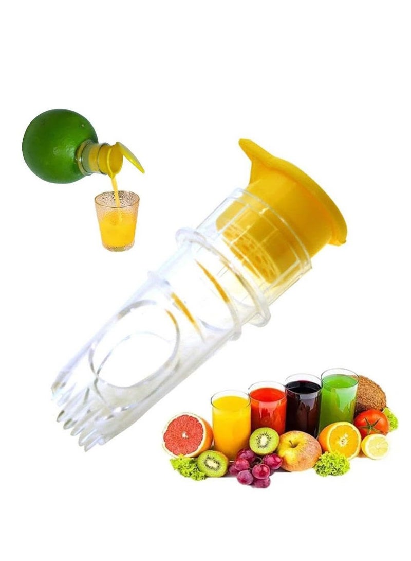 Lemon Mini Squeezer, Multifunctional Manual Fruit Juicer, Handy Citrus Squeezer for Lemon & Orange Juicer (1pc)  - Image 1