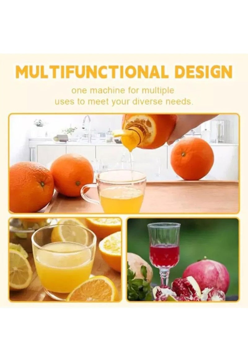 Lemon Mini Squeezer, Multifunctional Manual Fruit Juicer, Handy Citrus Squeezer for Lemon & Orange Juicer (1pc)  - Image 2