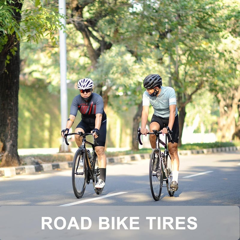 MOHEGIA Road Bike Tire 700Cx25C/25-622 mm Folding Bicycle Replacement Tire for On City Road Riding - Image 2