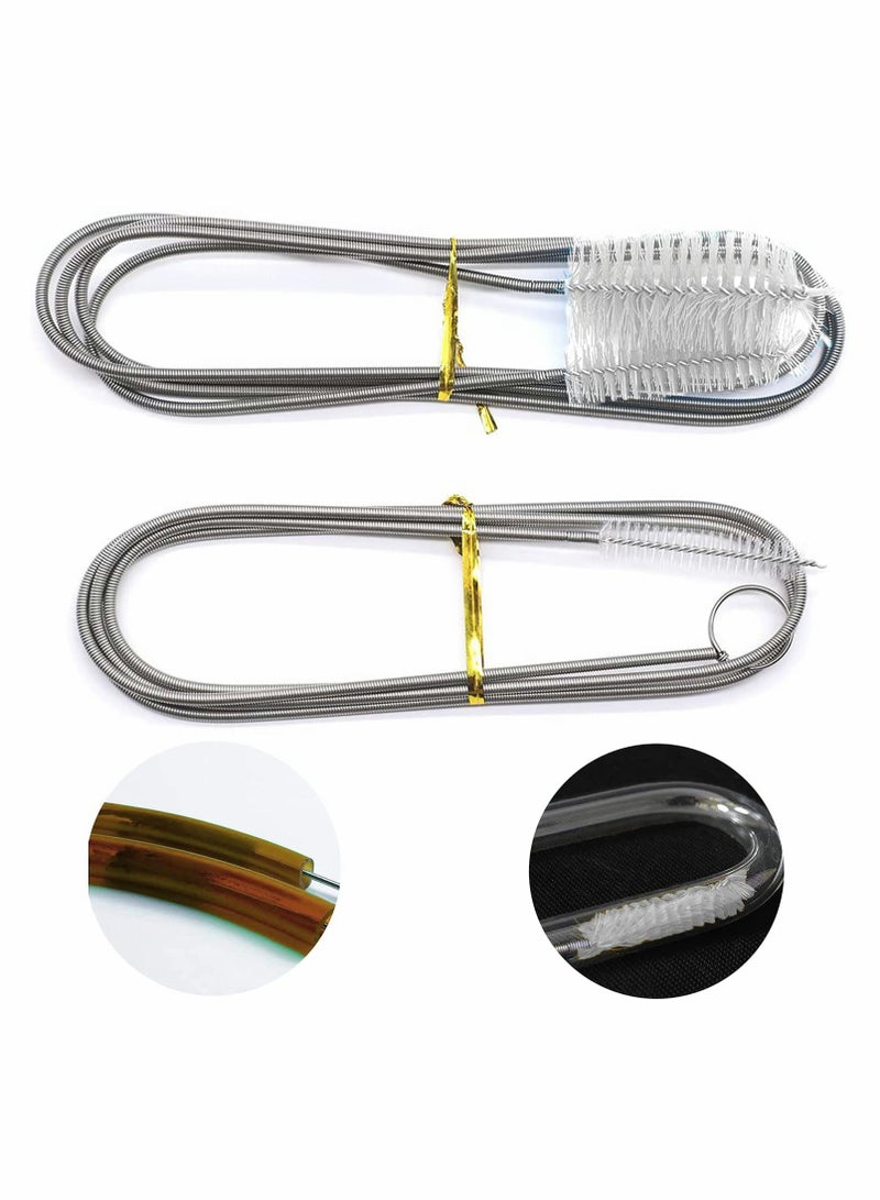 Excefore فرش تنظيف أنابيب الصرف، فرشاة تنظيف الثلاجة المرنة - Image 1