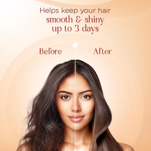 Meera Smooth & Shine Shampoo with Rice Kanji & Aloe Vera | Up to 72 Hours Smooth & Shiny Hair | Nourishes & Softens Hair | Suitable for Men & Women | 340ml - Image 4