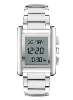 Alfajr New Release WS06S Men's Digital Watch with Stainless Steel Strap  - Image 1
