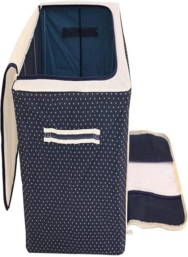 ACUDY 66 Liter Storage Organizer - Foldable 66L Storage Bag with Zipper & Handles | 66 Ltr Storage Box for Clothes, Bedding & Seasonal Items - Image 5