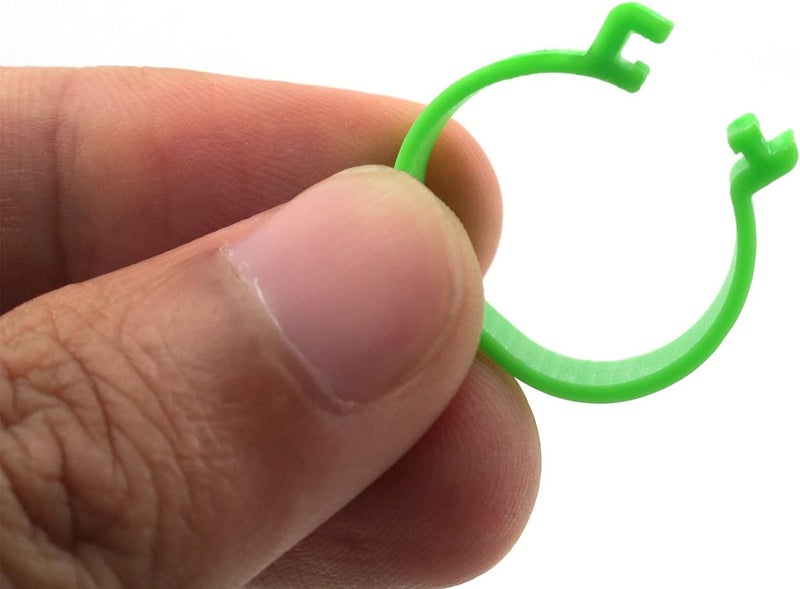 Mutai 16mm Chicken Identification Band 50PCS 16mm 5Color Plastic Poultry Chickens Ducks Leg Rings Clip-On Round Tags Poultry Identification Bands - Image 5