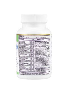 Paradise Herbs Paradise Herbs, Earth's Blend, One Daily Superfood Multi-Vitamin, No Iron, 30 Vegetarian Capsules  - Image 2