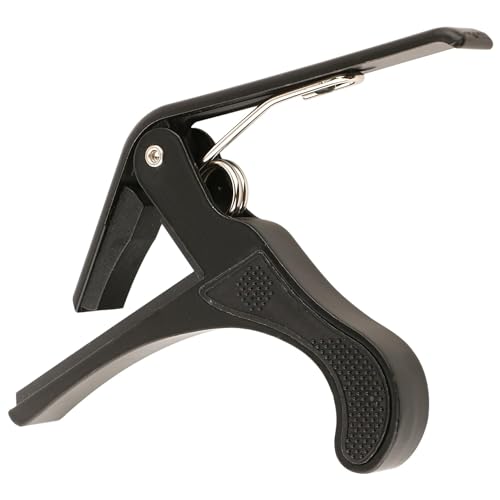 Dolphin B-4 One Handed Trigger Alloy Guitar Capo Quick Change For Ukulele, Electric And Acoustic Guitars (Multicolor) - Image 1