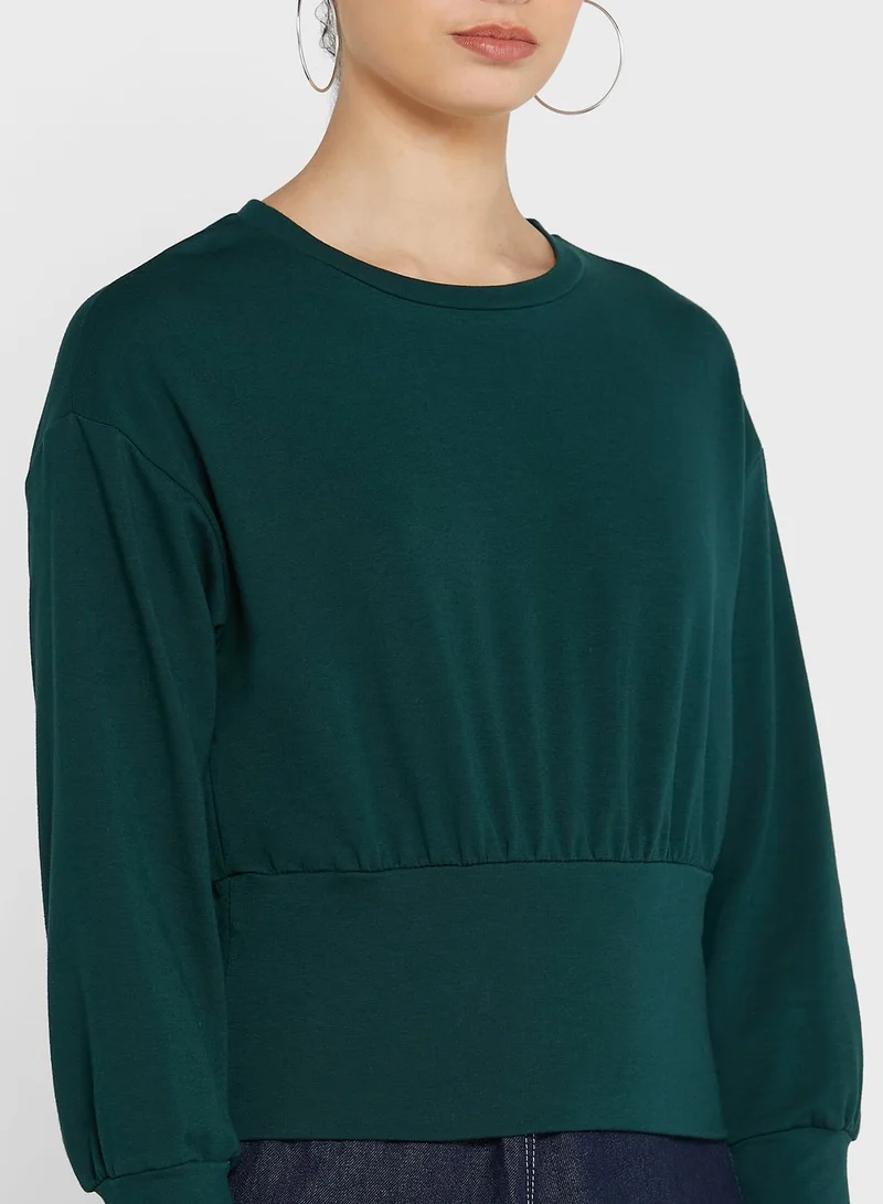 Ginger Cropped Sweatshirt