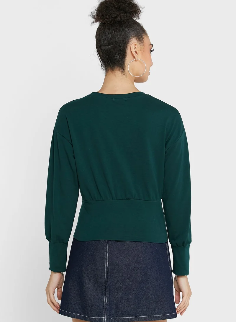 Ginger Cropped Sweatshirt
