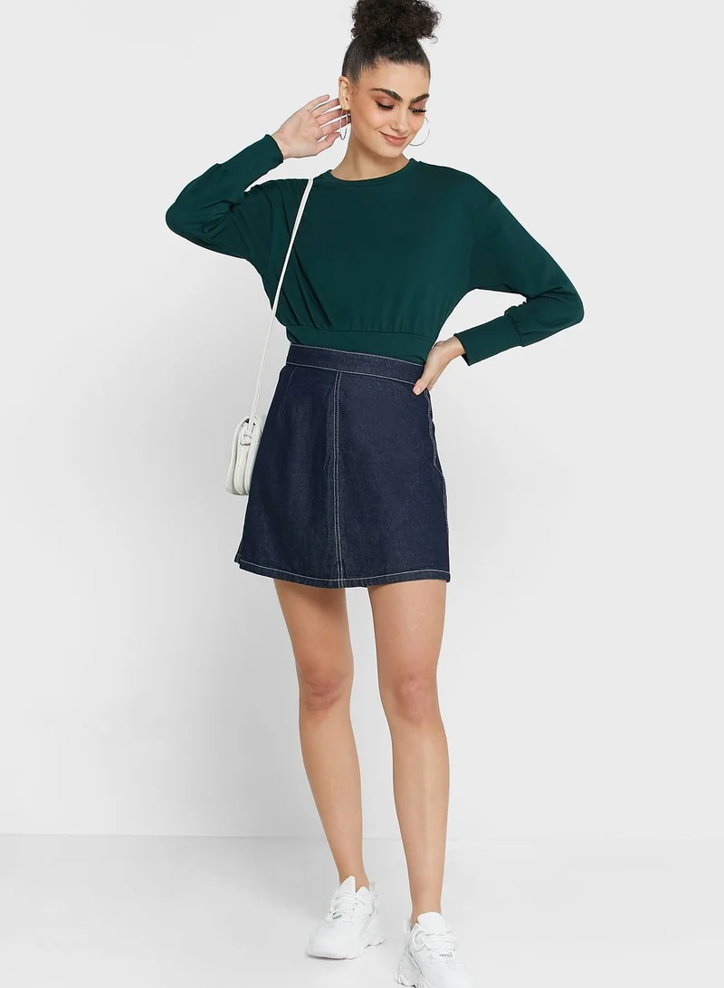 Ginger Cropped Sweatshirt