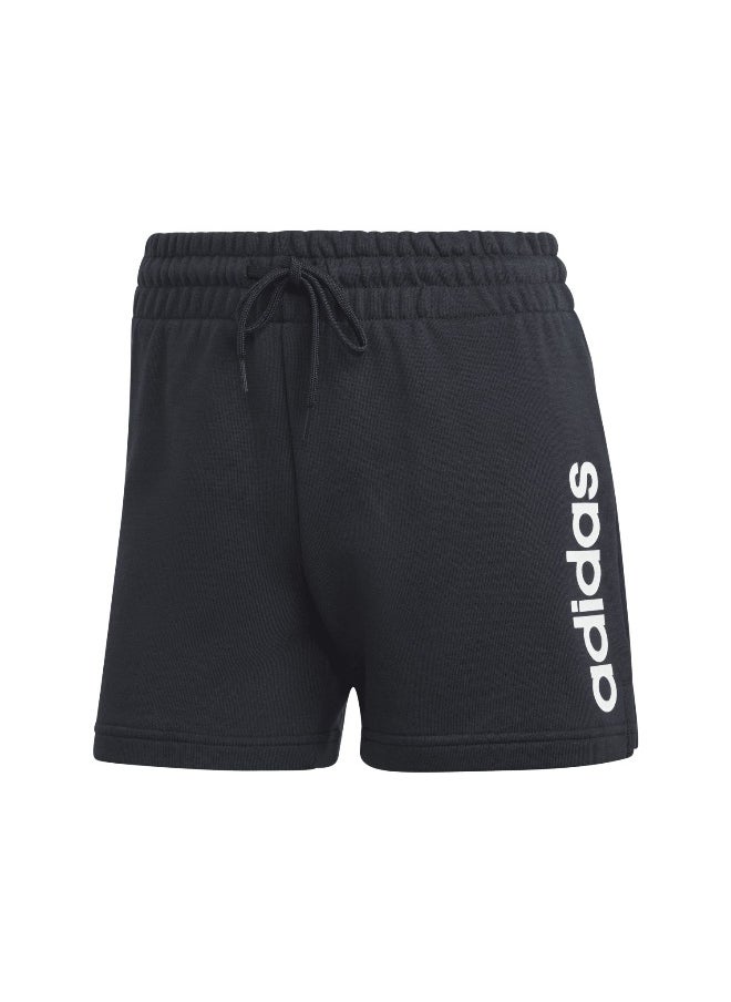 Adidas adidas W Lin Ft Sho Black Training Shorts 2XSS  - Image 2