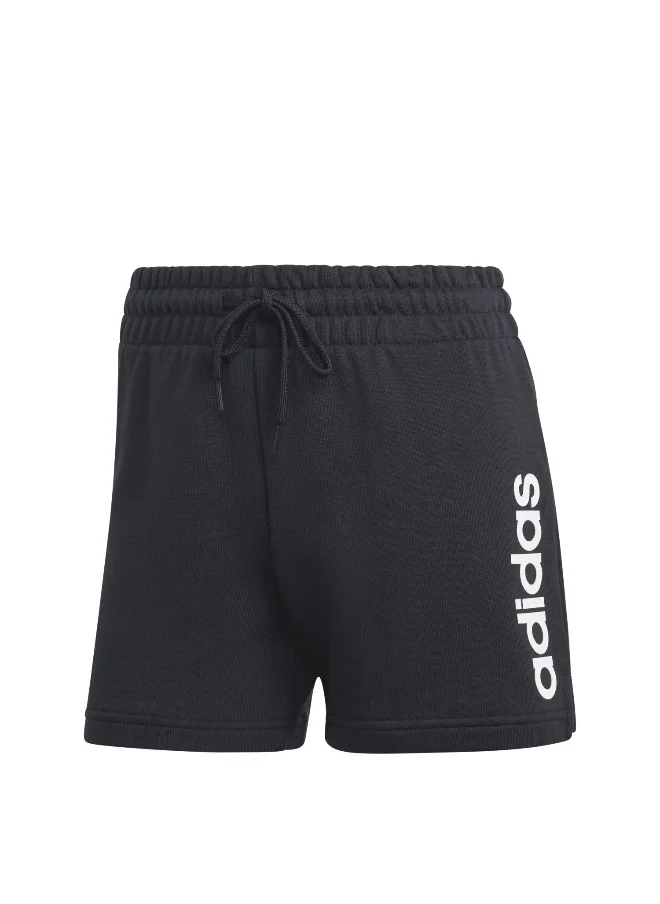 اديداس adidas W Lin Ft Sho Black Training Shorts 2XSS