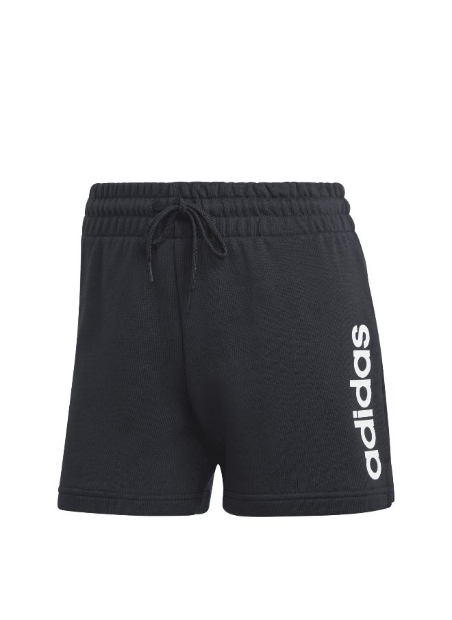 Adidas adidas W Lin Ft Sho Black Training Shorts 2XSS  - Image 1