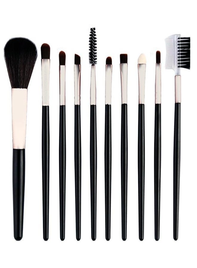 PARVY Professional Makeup Brush Set,12 pcs Makeup Brush Set, Brush For Powder, Blush, Flat, Eyeliner, EyeShadow Foundation, Concealer, Eyebrow, Nose Shadow, Eyelash Comb, Eyelash Brush - Image 1