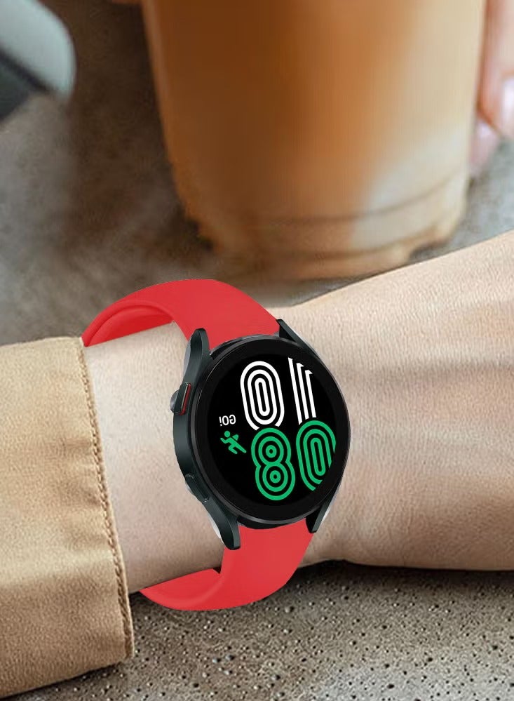 بيرفيي حزمة من 3 قطع من سوار الساعة متوافقة مع جميع أجهزة Samsung وHuawei وAmazfit وHonor بحجم شريط 20 مم - Image 3