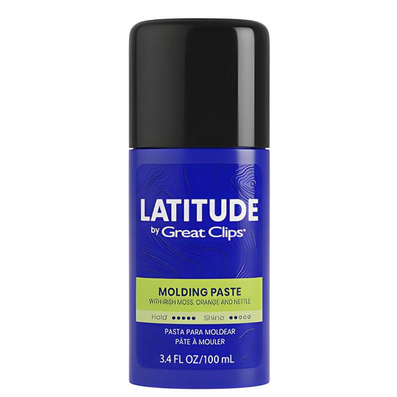 GREAT CLIPS LATITUDE Molding Paste | Hair Gel for Men | High Hold + Low Shine | 3.4oz - Image 1
